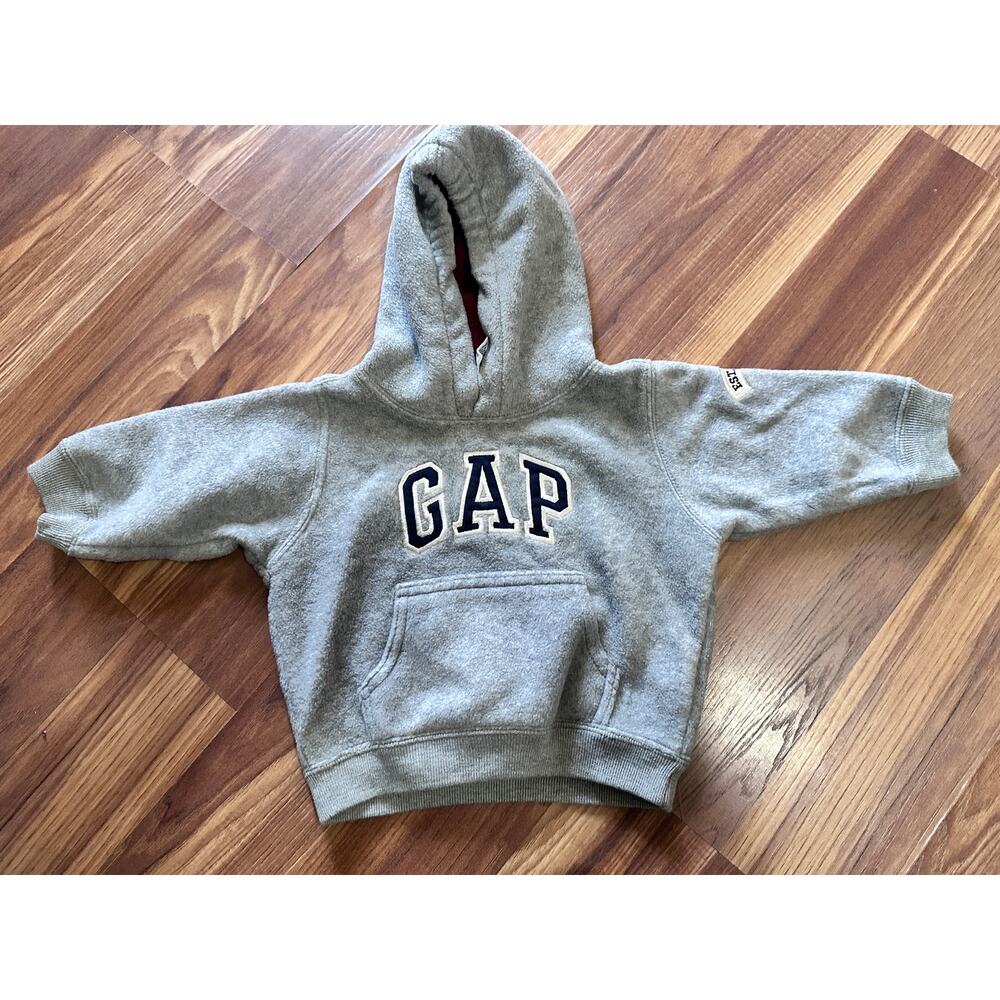 Gap Classic Gray Hoodie Baby Sweatshirt